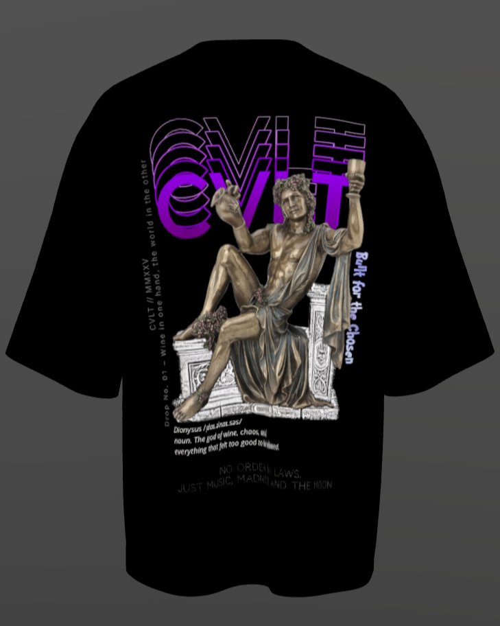 Wine in one hand, the World in the other - CVLT Drop 01. Limited Edition