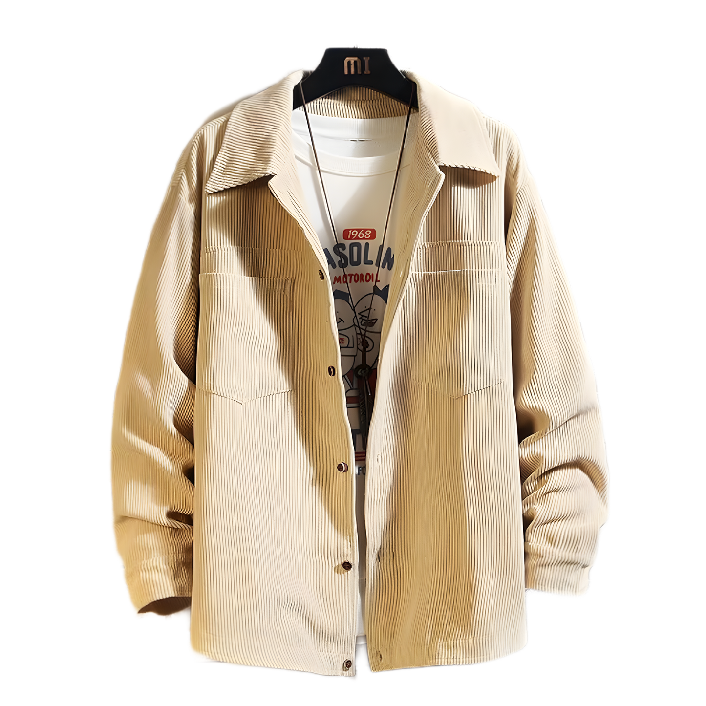 Men's Relaxed Fit Corduroy Overshirt