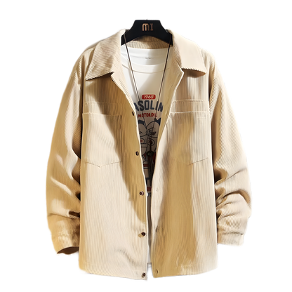 Men's Relaxed Fit Corduroy Overshirt