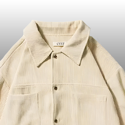 Men's Relaxed Fit Corduroy Overshirt